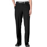 Women's Flat Front Server Pants, Black, ADULT - 4 Waist (3630-30-4)