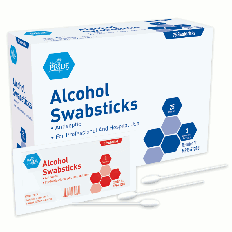 Alcohol Swabsticks Products, Supplies and Equipment