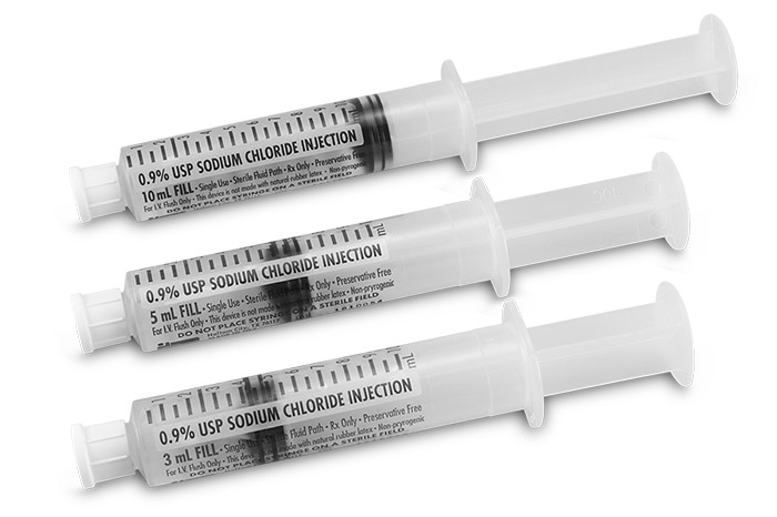Saline Flush Syringes Products, Supplies and Equipment