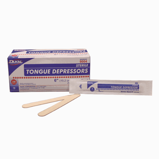 5.5" Tongue Blade Depressors Products, Supplies and Equipment